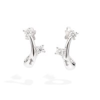 Ohrringe Recarlo Dame Eternity in Weißgold Diamante 0.66 Ct E02CO341 - E02CO341